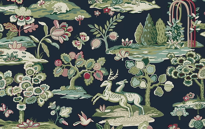 Американские обои York, коллекция Handpainted Traditionals, артикул TL1949