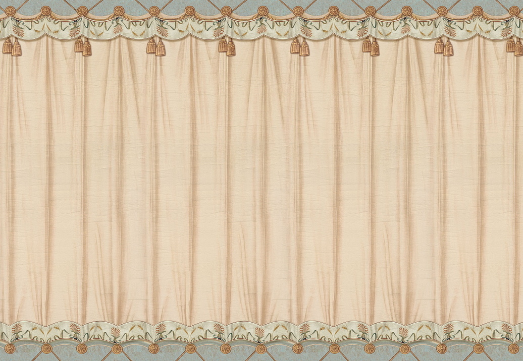 Обои Iksel Standart Collection Directoire Curtain
