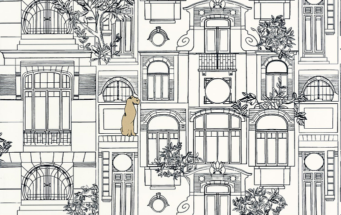 Французские обои Caselio, коллекция Golden Age, артикул GAG103780973