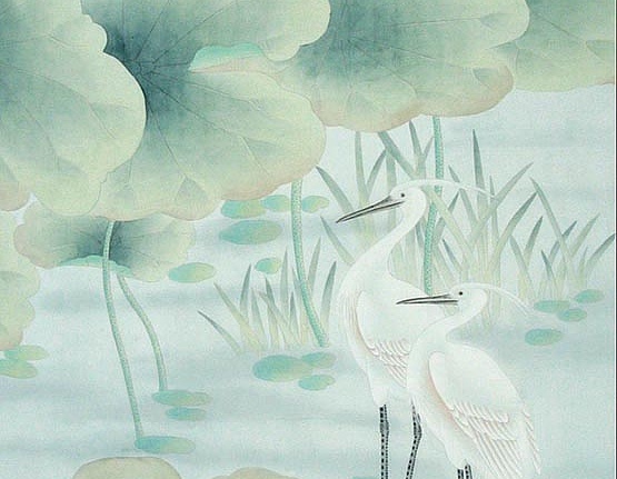 Панно и фотообои Misha China Classic H18/Pale Blue