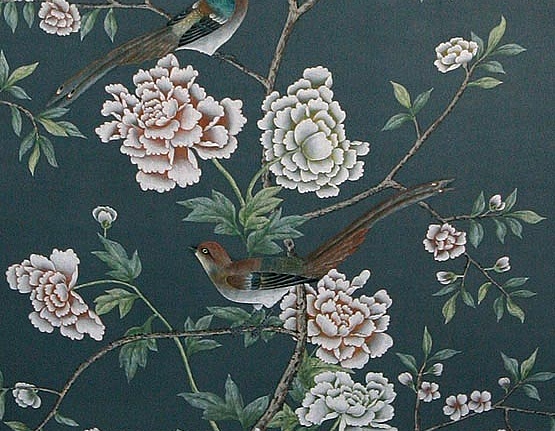 Панно и фотообои Misha China Classic P0403/Blu Petrolio