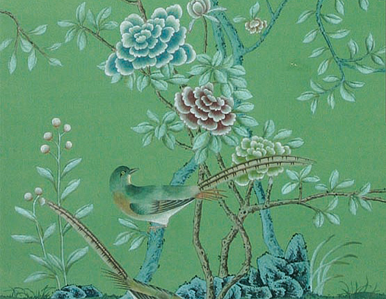 Панно и фотообои Misha China Classic P110A/Green Emerald
