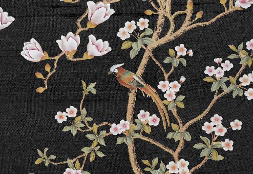 Панно и фотообои Misha China Classic PAUF/Lamp Black