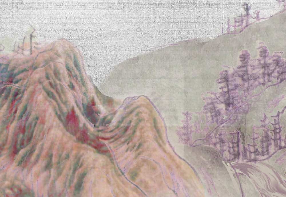 Панно и фотообои Misha Asia Ancient China/Silver Powder