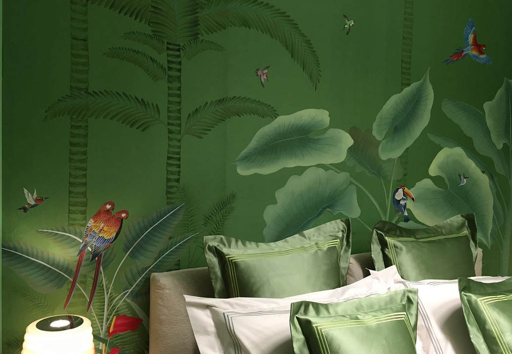 Панно и фотообои Misha Asia Exotic Garden/Bottle Green
