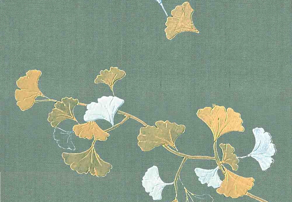 Панно и фотообои Misha Asia Ginkgo/Grigio Cadetto