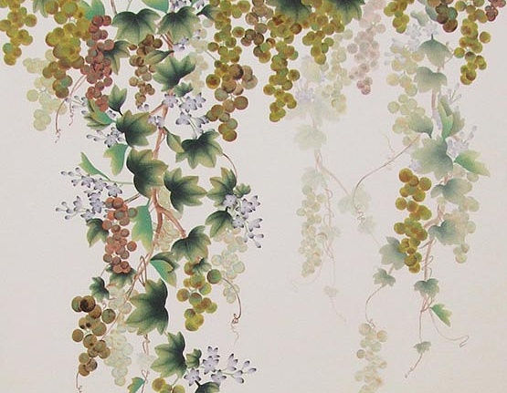 Панно и фотообои Misha Asia Grapes/White