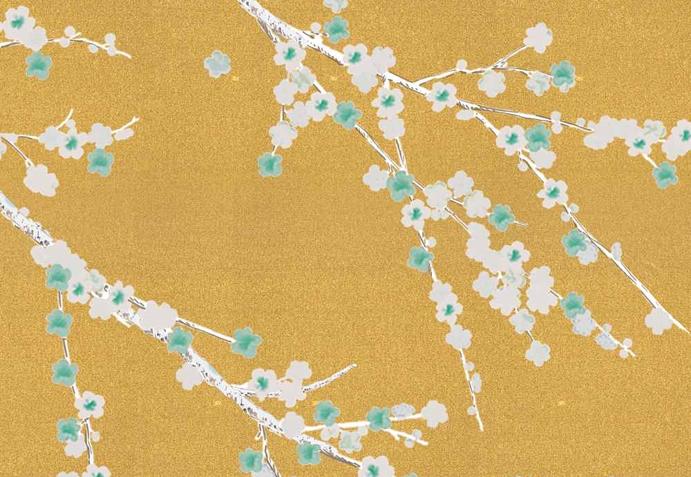 Панно и фотообои Misha Asia Japanese Blossom/Gold Powder