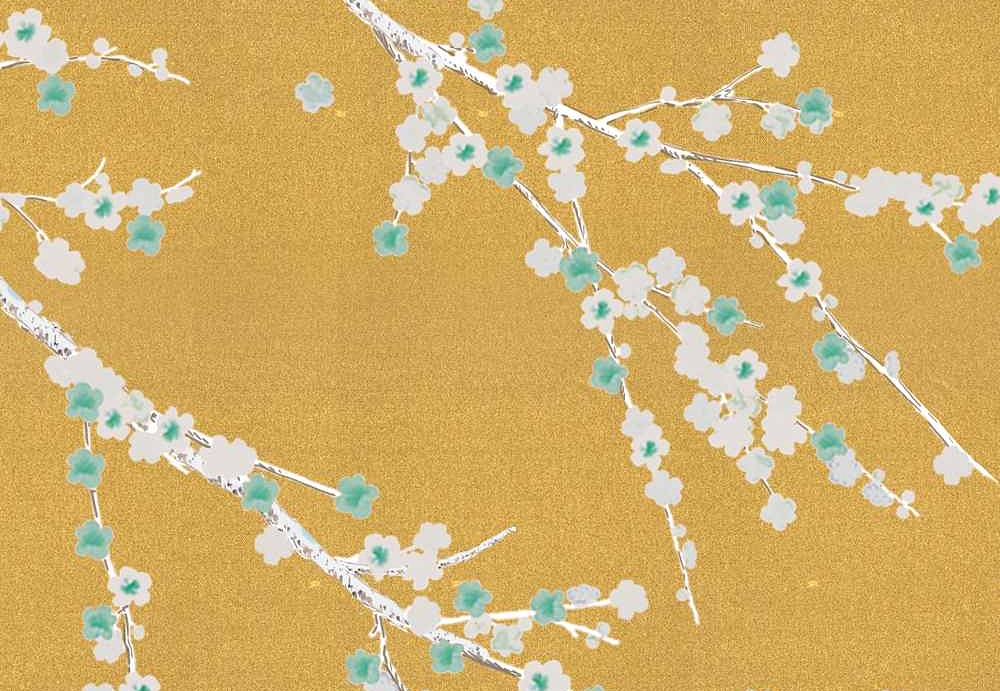 Панно и фотообои Misha Asia Japanese Blossom/Gold Powder