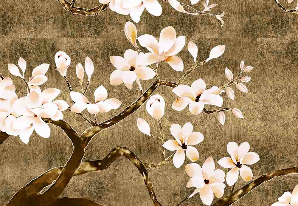 Панно и фотообои Misha Asia Magnolia Tree/Limonite