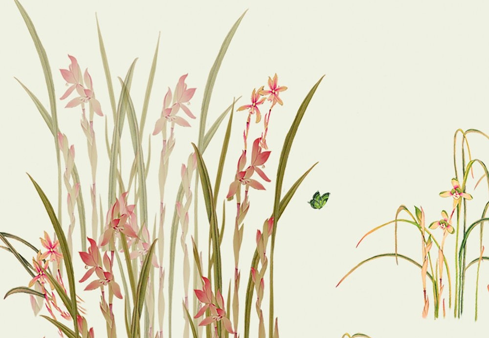 Панно и фотообои Misha Asia Orchids/Ivory