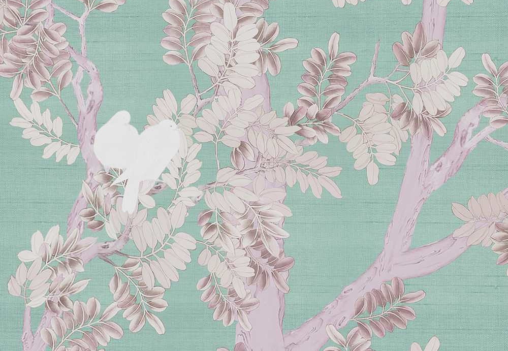 Панно и фотообои Misha Asia Pagoda Tree/Azzurro Atlante