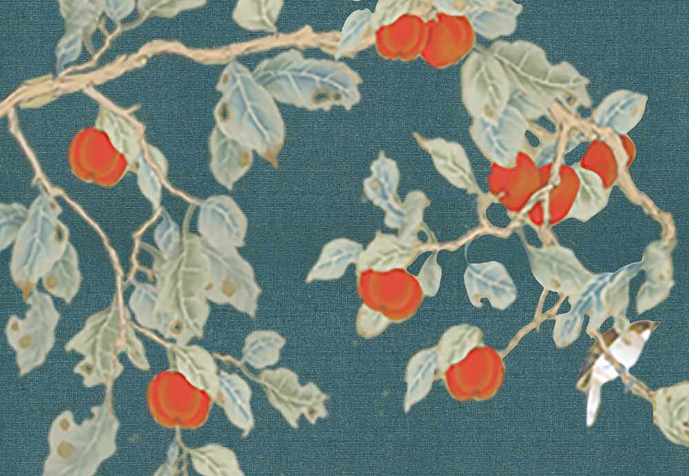 Панно и фотообои Misha Asia Red Kaki/Oriental Blue