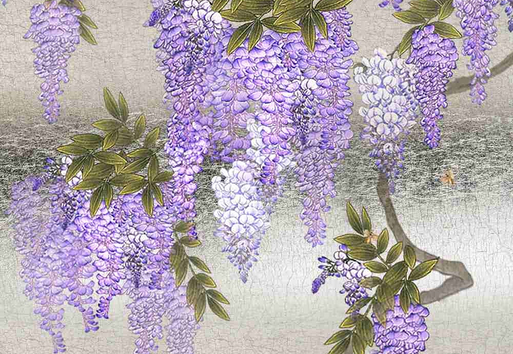 Панно и фотообои Misha Asia Wisteria/Silver