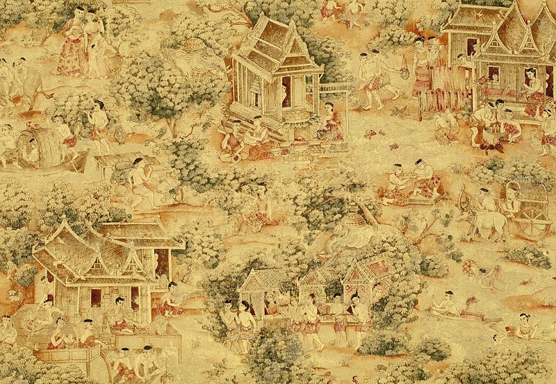 Ткань Jim Thompson Marco Polo 3276/01
