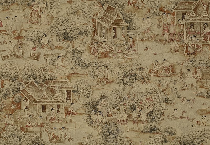 Ткань Jim Thompson Marco Polo 3272/01