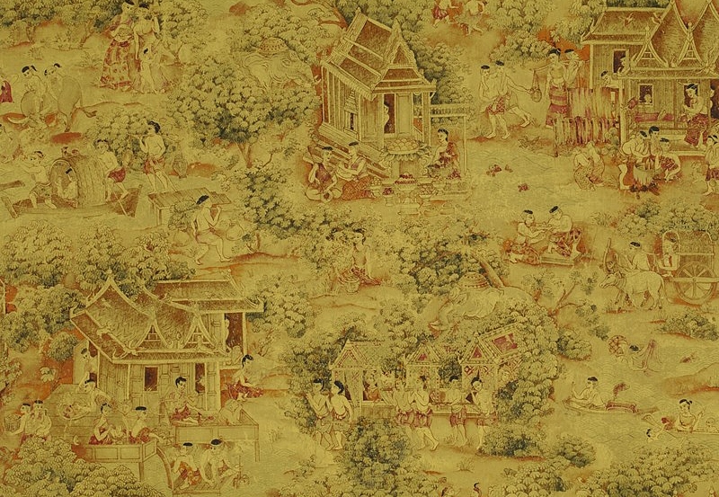 Ткань Jim Thompson Marco Polo 3272/02