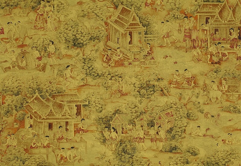 Ткань Jim Thompson Marco Polo 3272/02