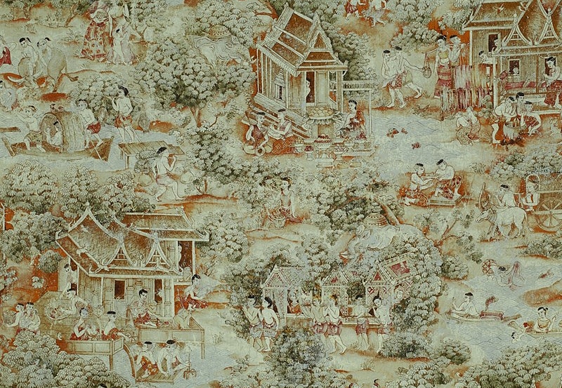Ткань Jim Thompson Marco Polo 3272/03