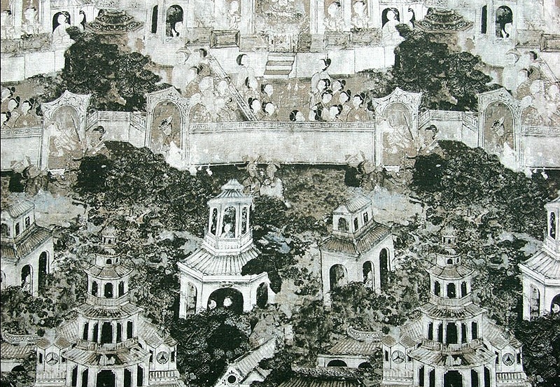 Ткань Jim Thompson Ayuthya 3380/02