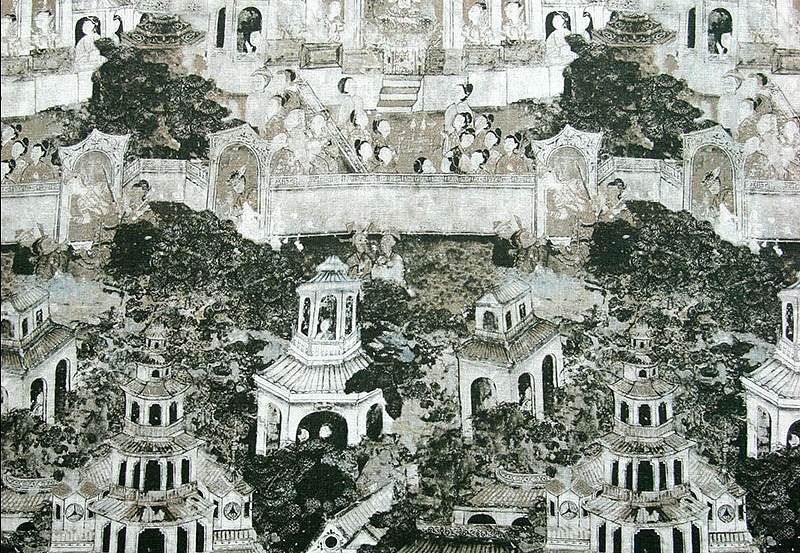 Ткань Jim Thompson Ayuthya 3380/02