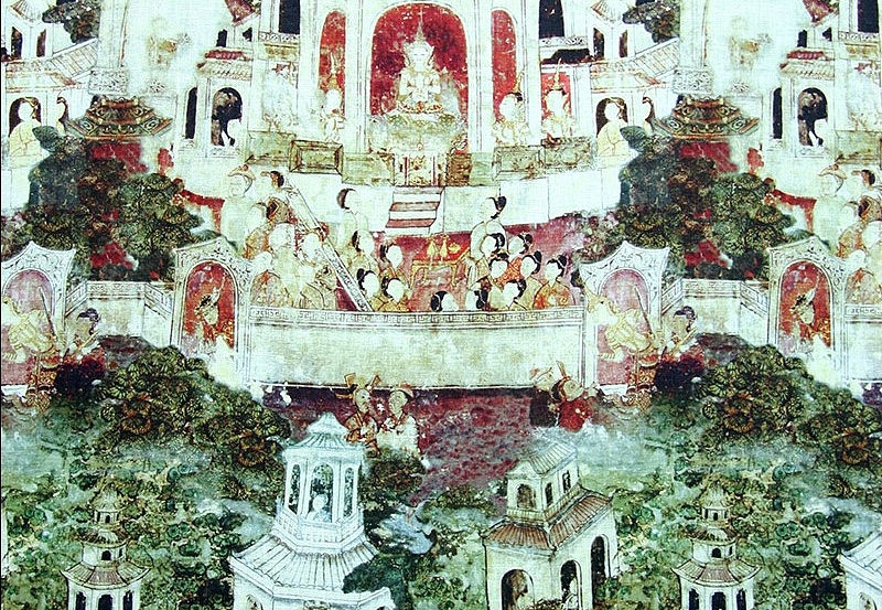 Ткань Jim Thompson Ayuthya 3380/01