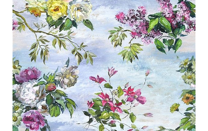 Английские панно и фотообои Designers Guild, коллекция Caprifoglio Wallpapers, артикул PDG676-01