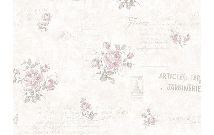 Канадские обои Aura, коллекция Vintage Rose II, артикул G45084