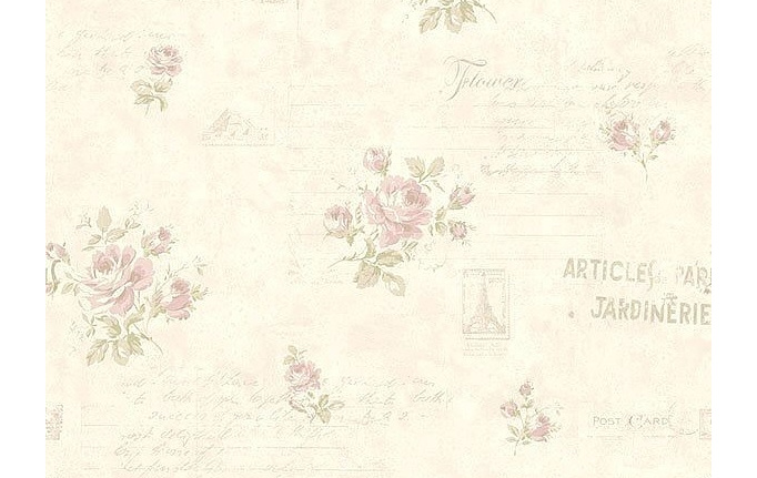 Канадские обои Aura, коллекция Vintage Rose II, артикул G45085
