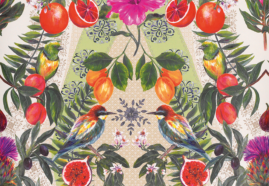 Обои Matthew Williamson Deya Collection W7263-02
