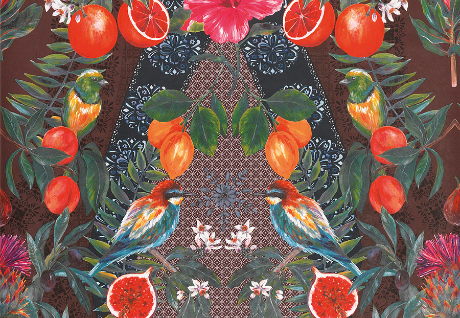 Обои Matthew Williamson Deya Collection W7263-03