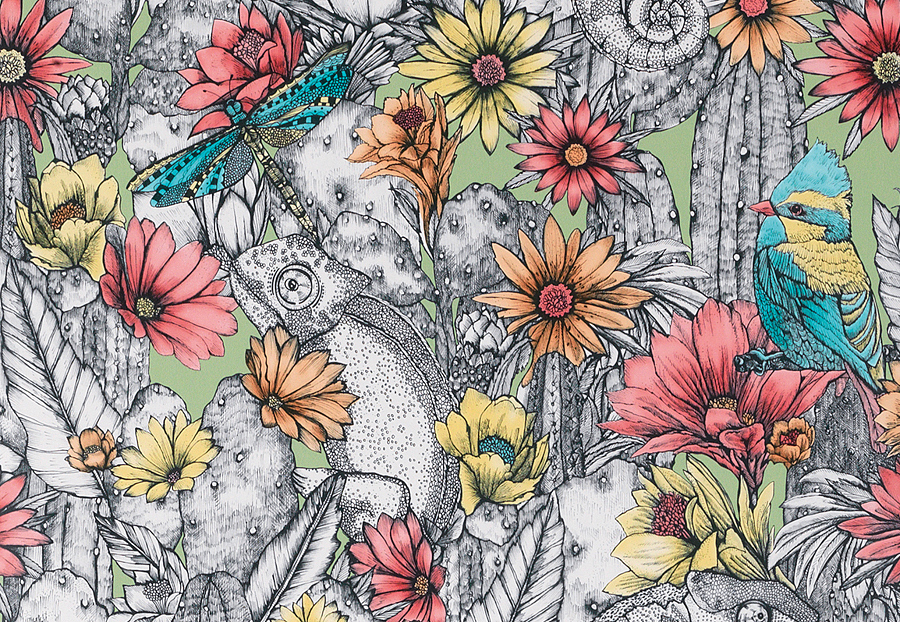 Обои Matthew Williamson Deya Collection W7268-03