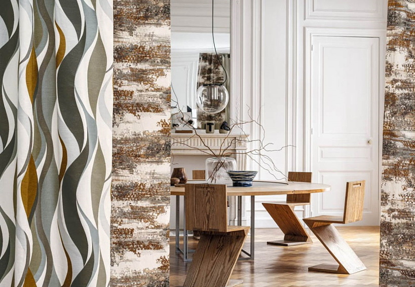 Ткань Casamance Ritournelle 48260154