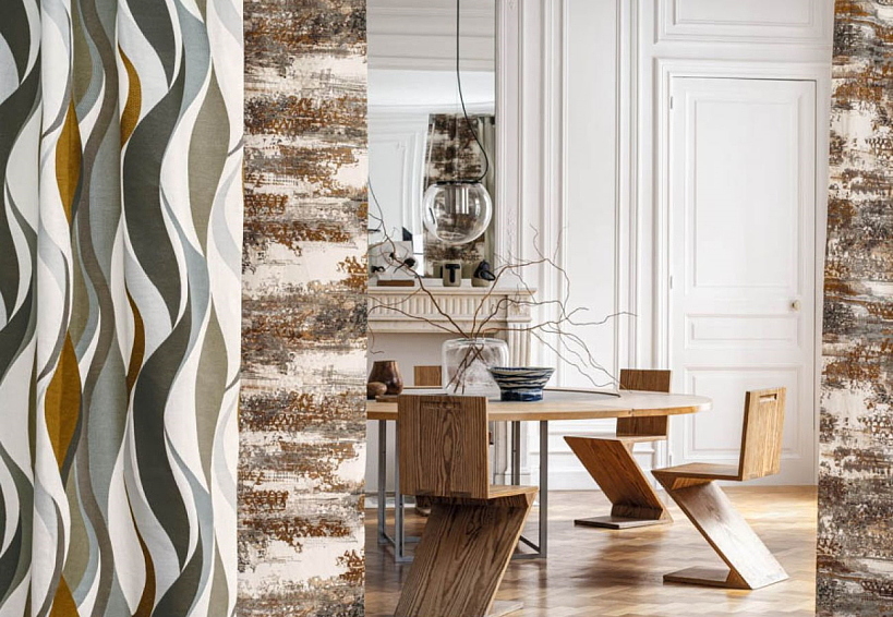 Ткань Casamance Ritournelle 48260154