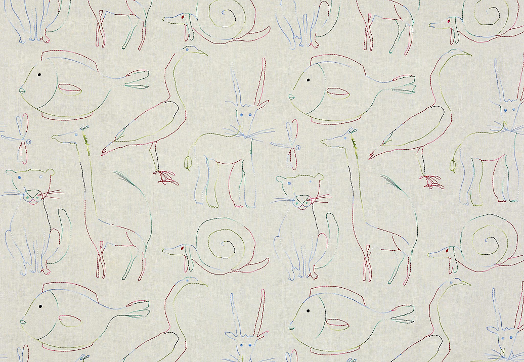 Ткань Pierre Frey Bestiaire Enchante F3558001