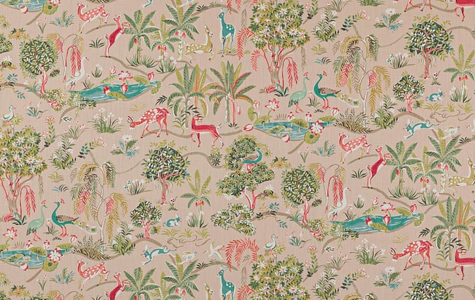 Английская ткань Jane Churchill, коллекция Wildwood, артикул J0153-01