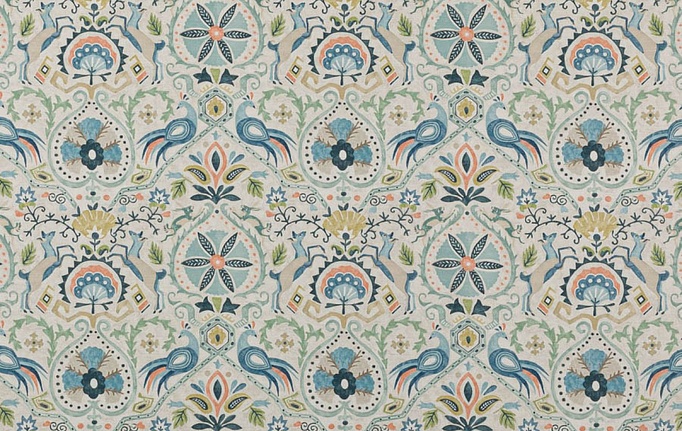 Английская ткань Jane Churchill, коллекция Wildwood, артикул J0151-01