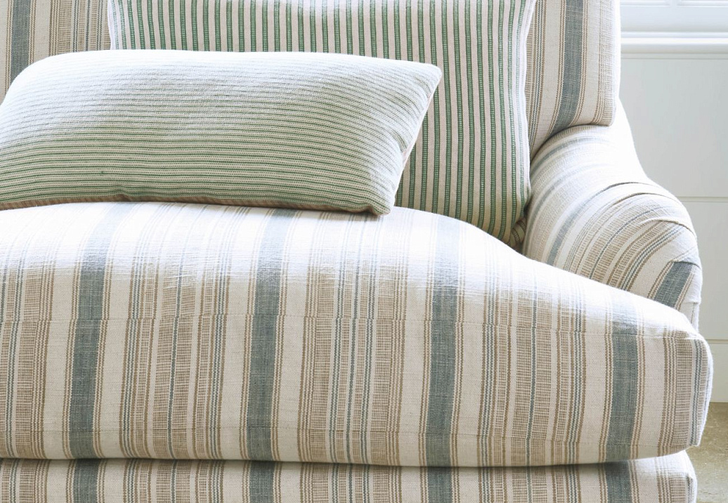 Ткань Colefax and Fowler Lamorna Checks & Stripes F4766-03