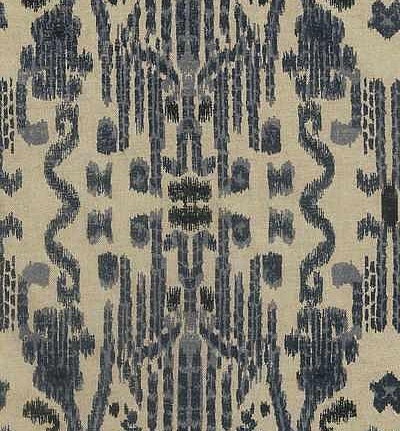 Ткань Fabricut Natural Nuances Vignettes Night Nunki/Indigo