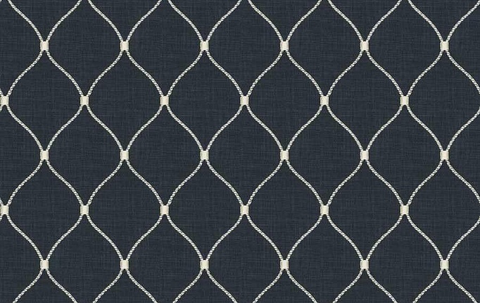 Американская ткань Fabricut, коллекция Natural Nuances Vignettes Night, артикул JalapOgee/Indigo