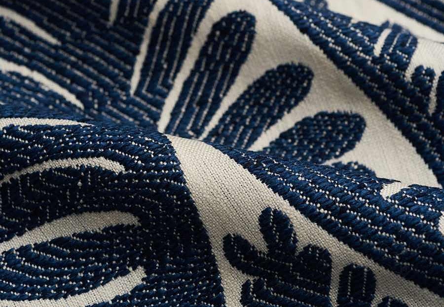 Ткань Fabricut Natural Nuances Vignettes Night Zedoary/Indigo