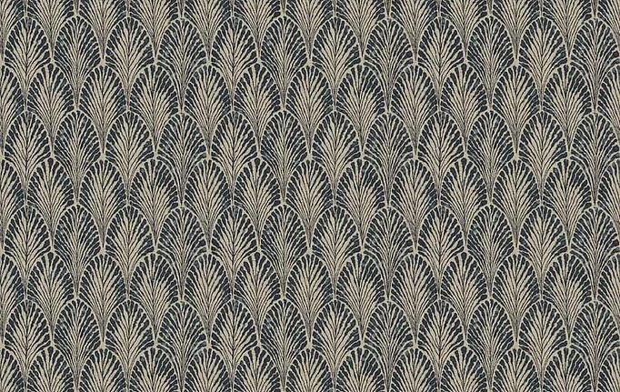Американская ткань Fabricut, коллекция Natural Nuances Vignettes Night, артикул Naos/Navy