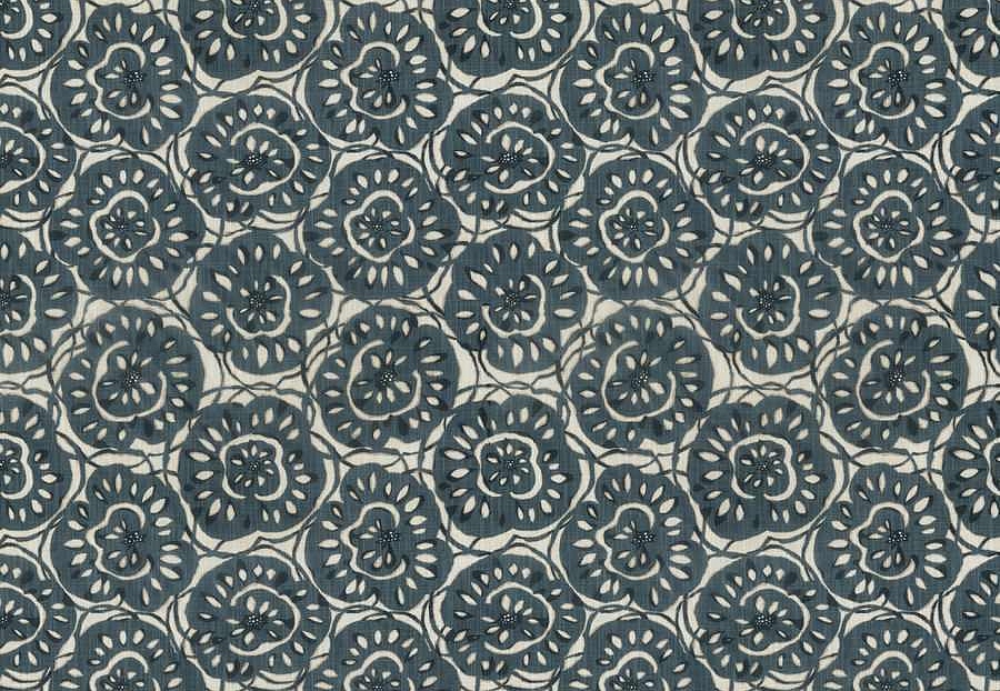 Ткань Fabricut Natural Nuances Vignettes Night Tevel/Ocean