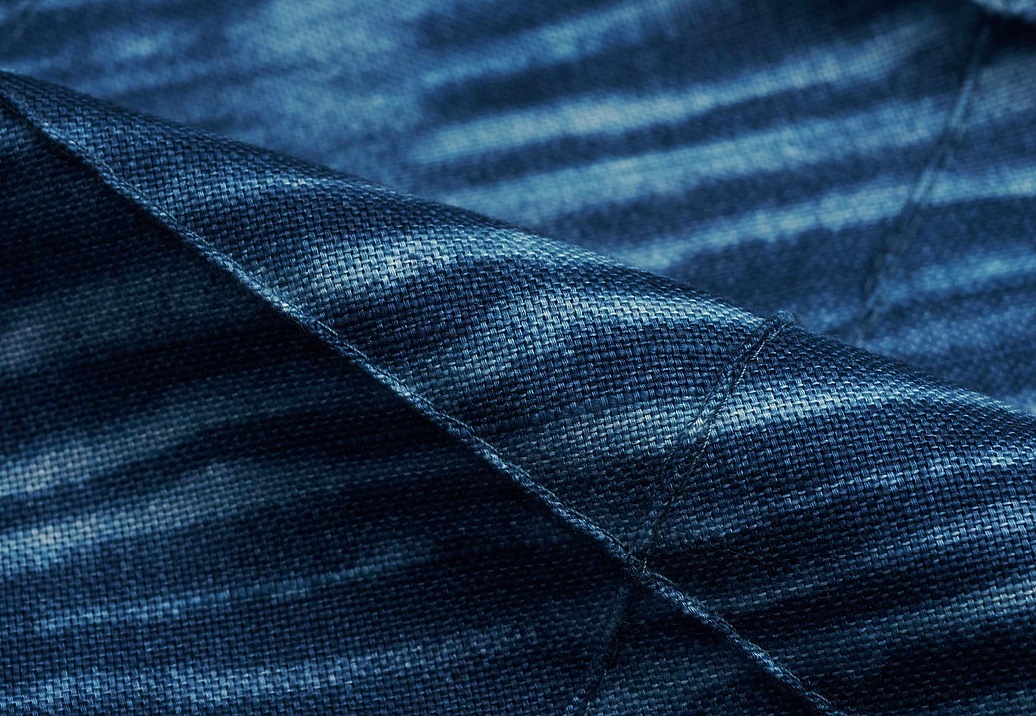 Ткань Fabricut Natural Nuances Vignettes Night Fasciata/Navy