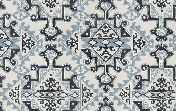 Американская ткань Fabricut, коллекция Natural Nuances Vignettes Night, артикул Feldiance/Chambray