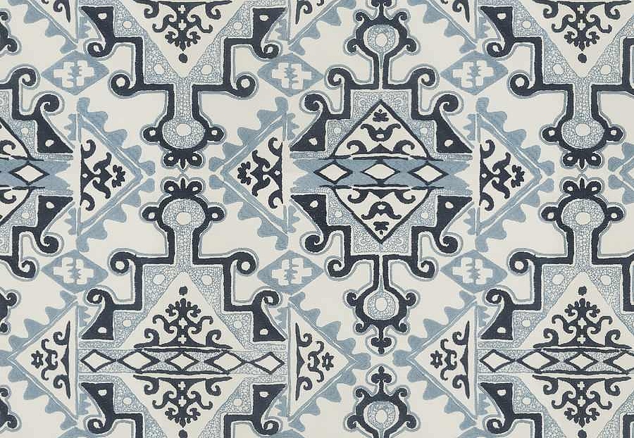 Ткань Fabricut Natural Nuances Vignettes Night Feldiance/Chambray