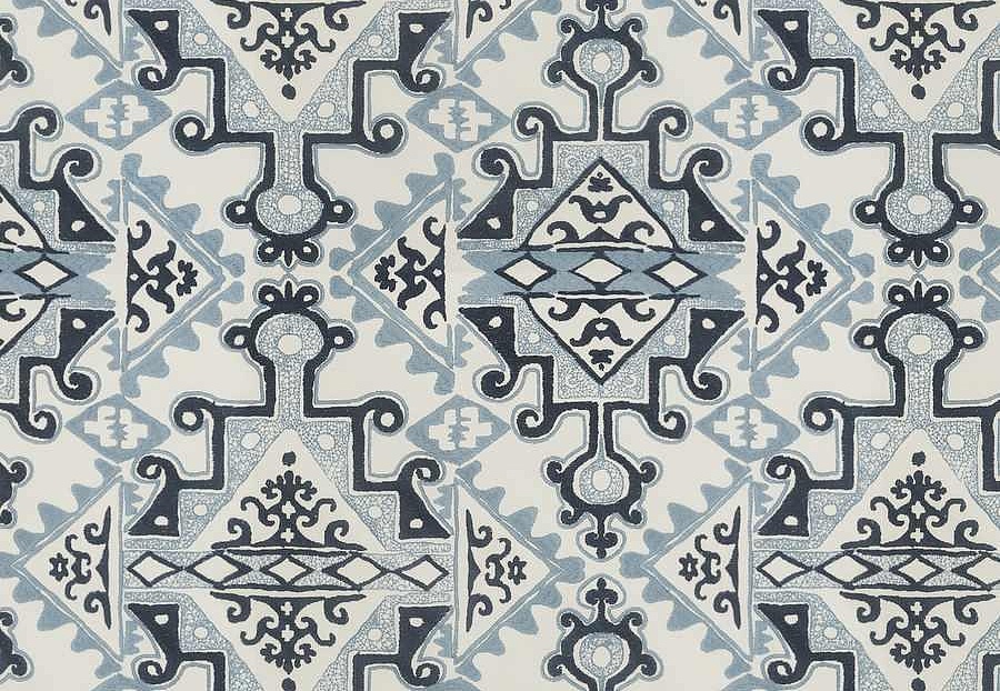 Ткань Fabricut Natural Nuances Vignettes Night Feldiance/Chambray
