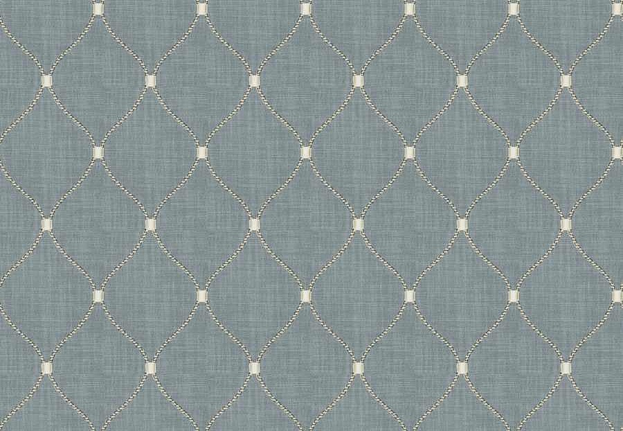 Ткань Fabricut Natural Nuances Vignettes Night JalapOgee/Chambray