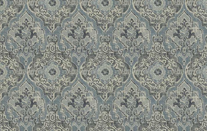 Американская ткань Fabricut, коллекция Natural Nuances Vignettes Night, артикул MirbeckKilim/Chambray