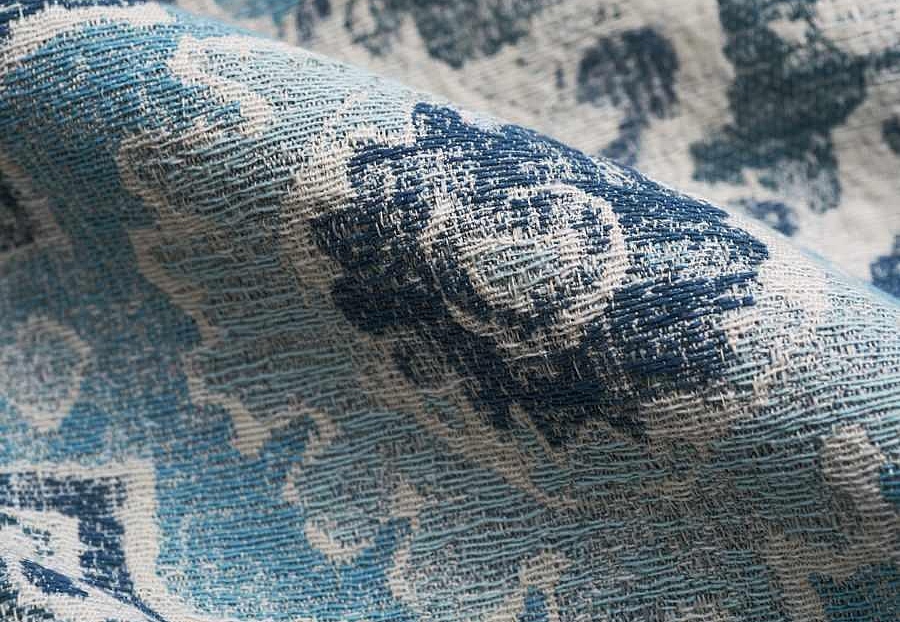 Ткань Fabricut Natural Nuances Vignettes Night MirbeckKilim/Chambray